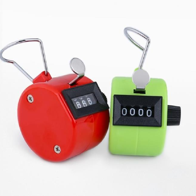 Portable Mini Mechanical Digital Hand Held Tally Counter 4 Digit Number Digital Tasbih Finger Counter