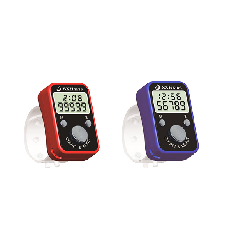 Lcd Finger Hand Tally Counter Digital Handheld Tally Counter With Time Display Mini Finger Counter