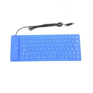 85 Keys Usb Wired Gaming Keyboards Waterproof Foldable Silicone Flexible Keyboard