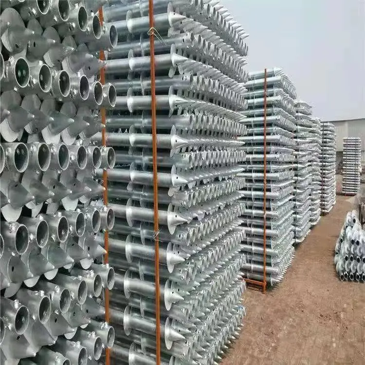 Ground Screw Helical Pile Excellent High Quality Flange Helical Piles