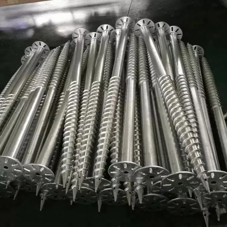 Ground Screw Helical Pile Excellent High Quality Flange Helical Piles