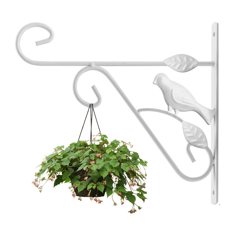 Hanging Flower Pot Bracket iron hanging plant bracket for plant hangers outdoor