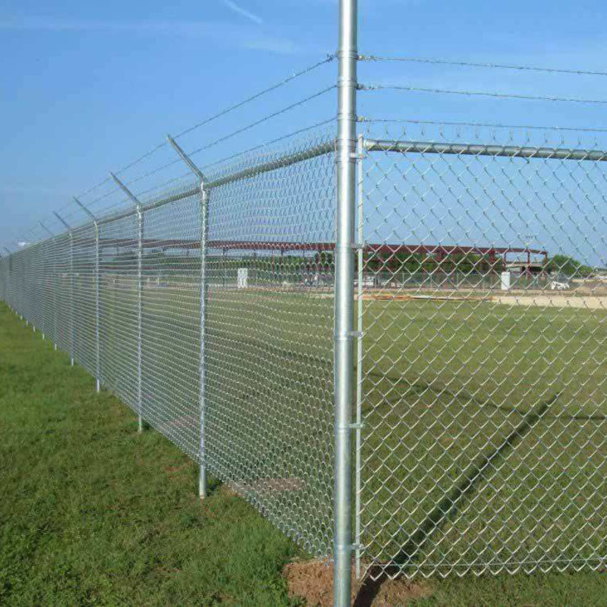 Factory Sales Wholesale Used Black Chain Link Fence For Sale