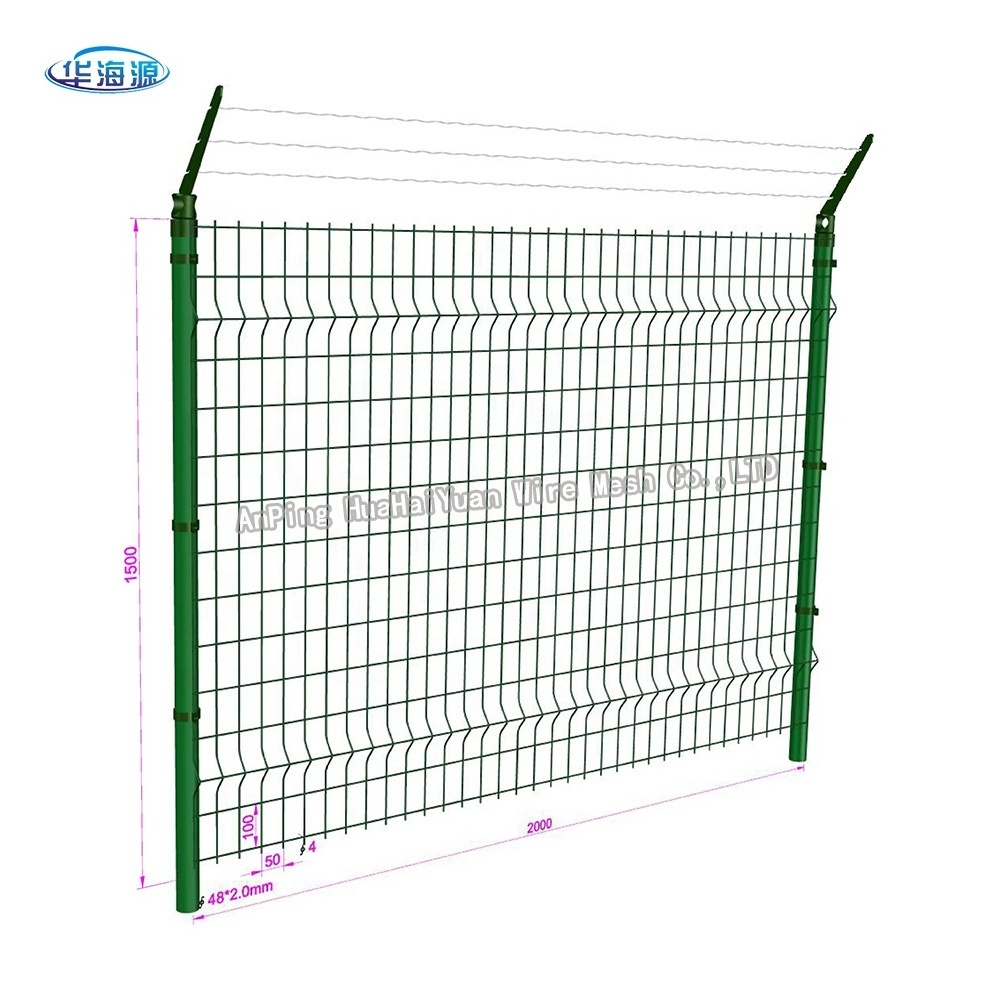 Garden Fence 3D WIRE MESH FENCING anti climb fence