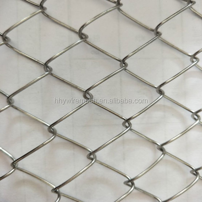 Galvanized Woven Wire Mesh Fencing Used Chain Link Fence For Sale