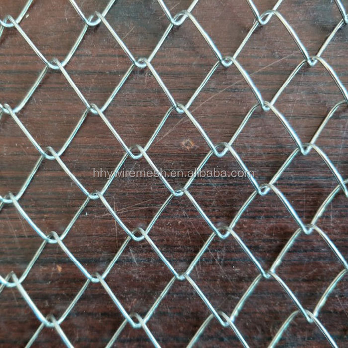 Galvanized Woven Wire Mesh Fencing Used Chain Link Fence For Sale