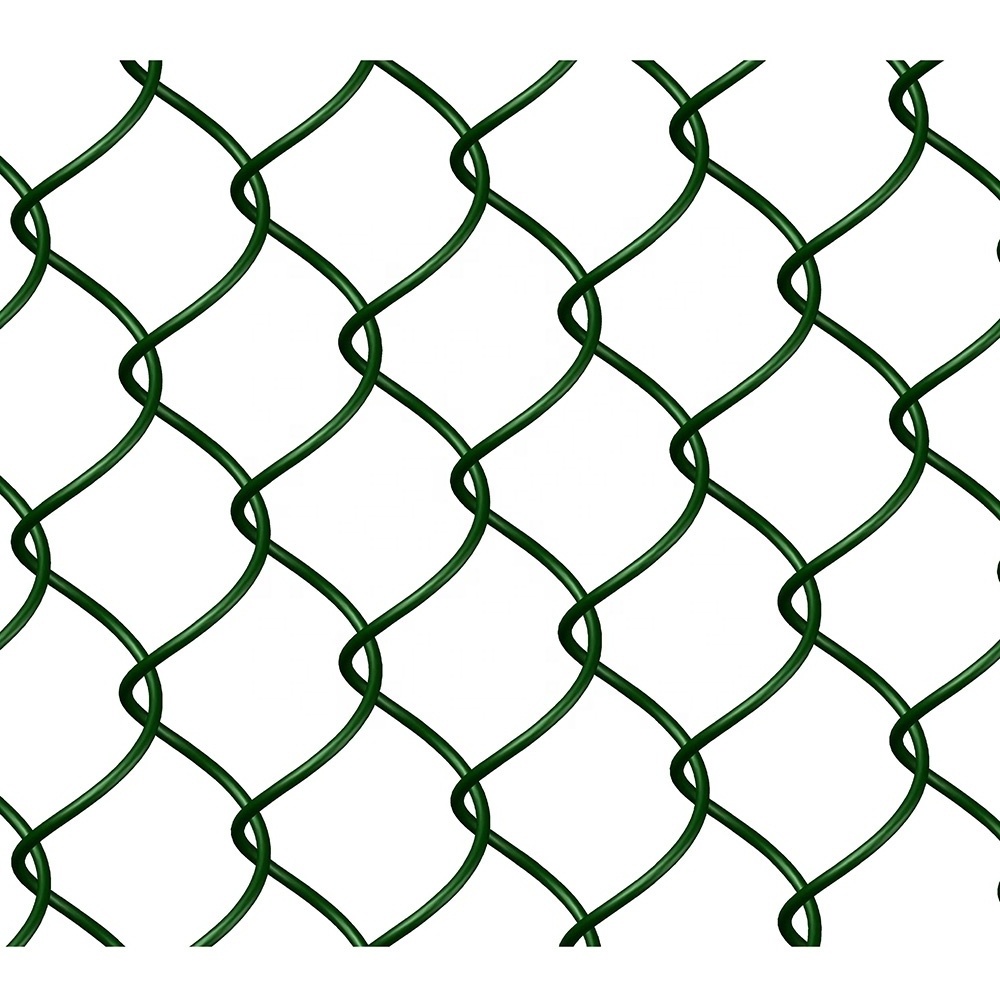 Galvanized Woven Wire Mesh Fencing Used Chain Link Fence For Sale