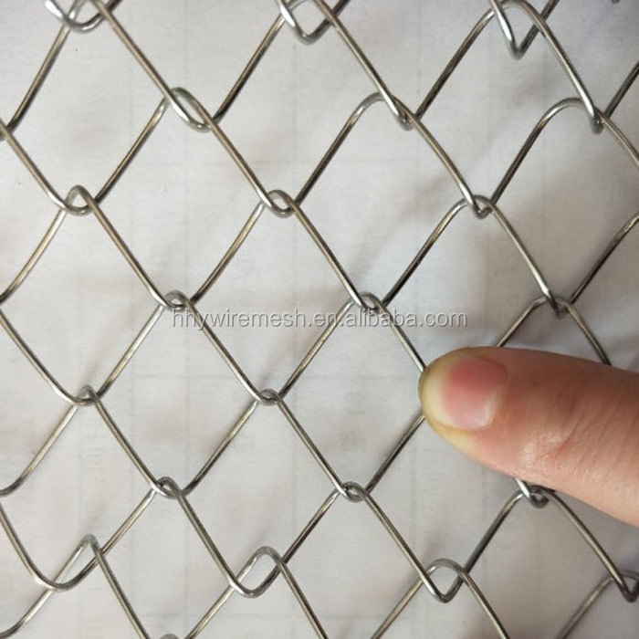 Galvanized Woven Wire Mesh Fencing Used Chain Link Fence For Sale