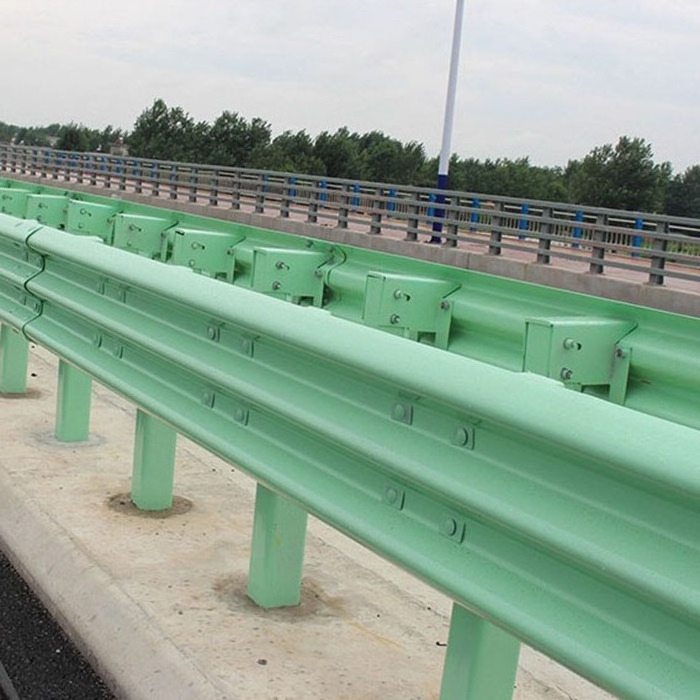 galvanized highway AASHTO M180 w beam corrugated guardrail safety Crash Traffic metal Barrier