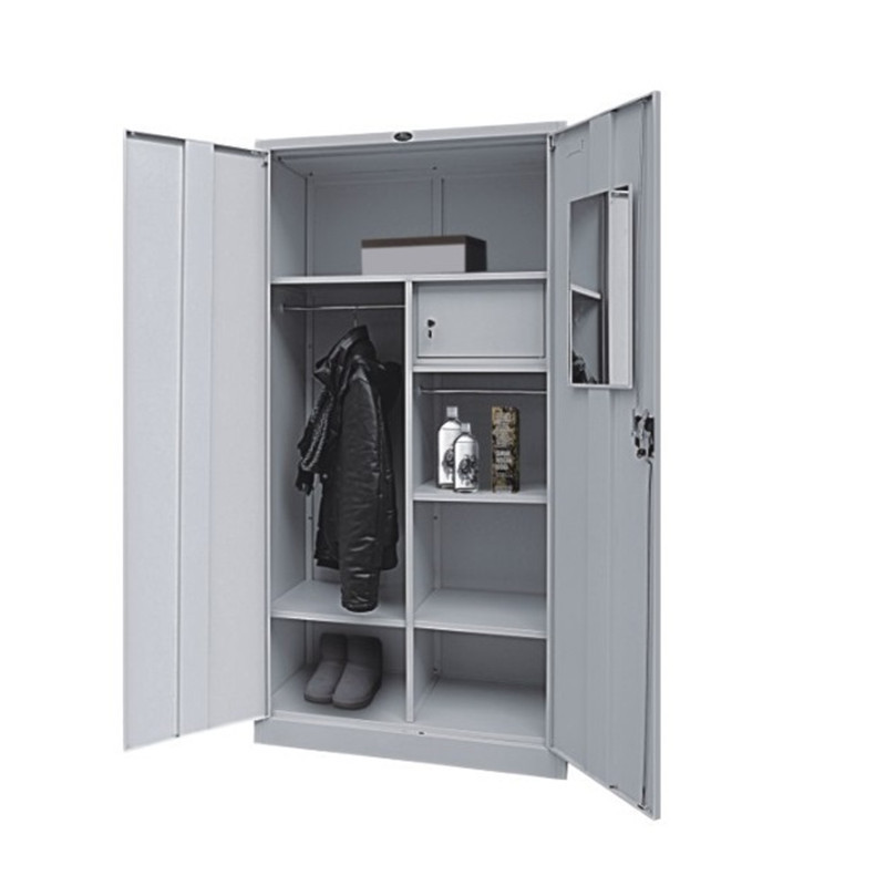 Modern Furniture Steel Bedroom Metal kids wardrobe