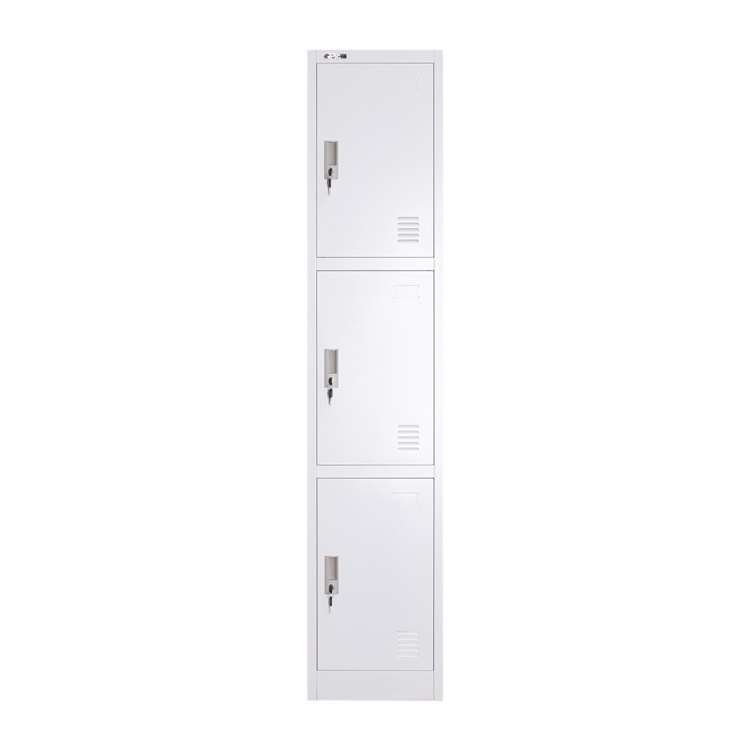 Hot sales metal storage staff locker gym lock swing poor locker