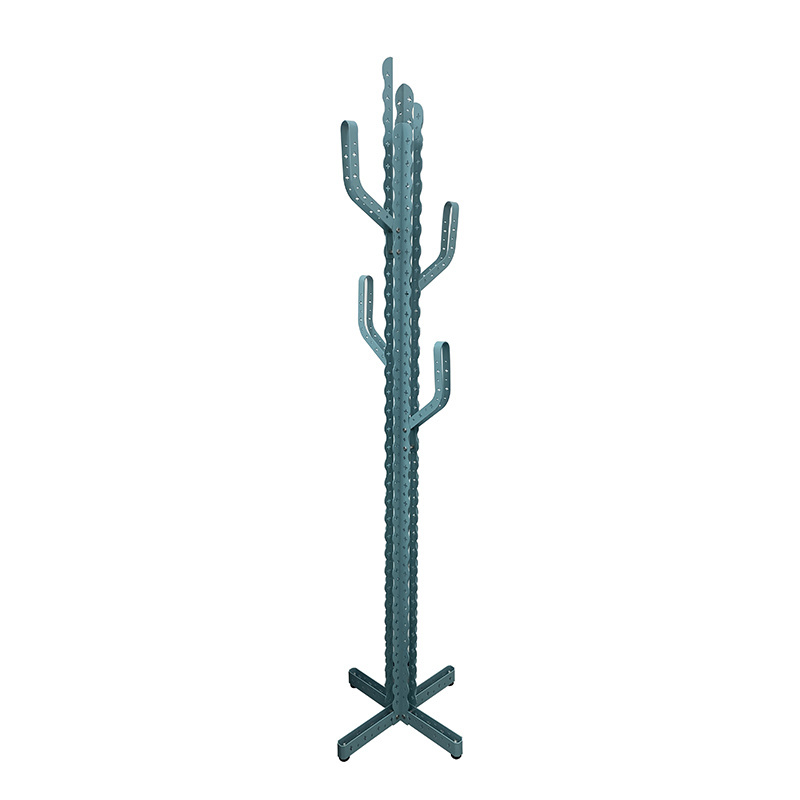 Living room metal cactus coat rack display metal rack