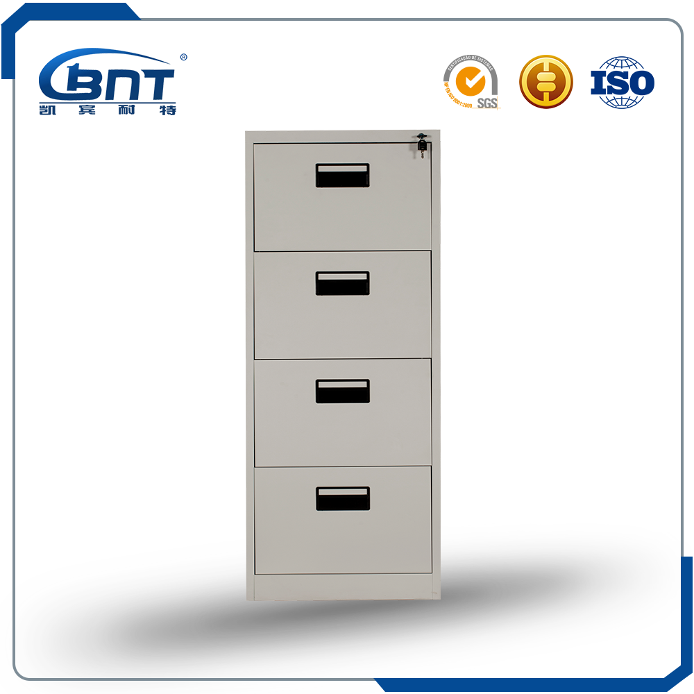 Vertical Drawer Metal Cabinet 4 Drawer Steel Filing Cabinet