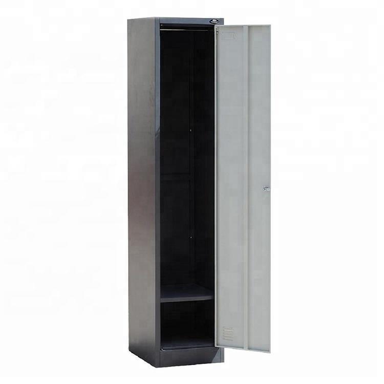 Metal Wardrobe Cabinet Single Door Steel Locker Metal locker