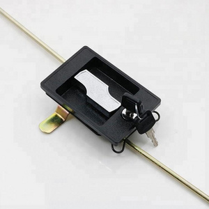 Thailand imported Swing door Flush handle key lock with cam type