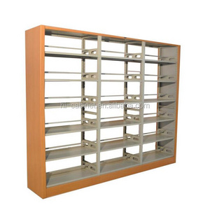 High Quality Library Furniture Used Library Bookcases Metal Manufacturer Industrial Stainless Steel RAL Storage Books Knock-down