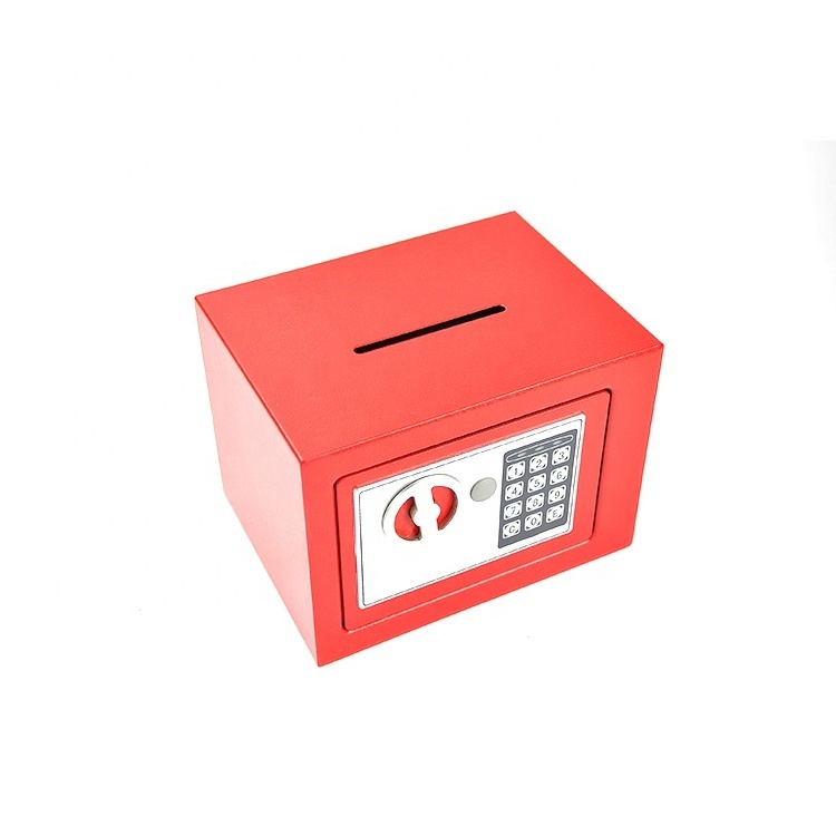 Electronic Security Powder Coating Fingerprint Lock Money Counting Safe Box