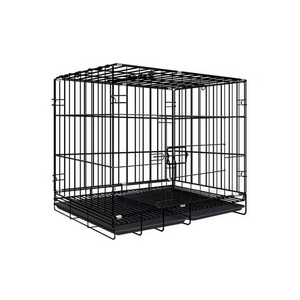 Metal Dog Kennels Stainless Steel Foldable Indoor Large Pet Dog Cages