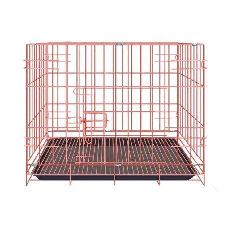 Metal Dog Kennels Stainless Steel Foldable Indoor Large Pet Dog Cages