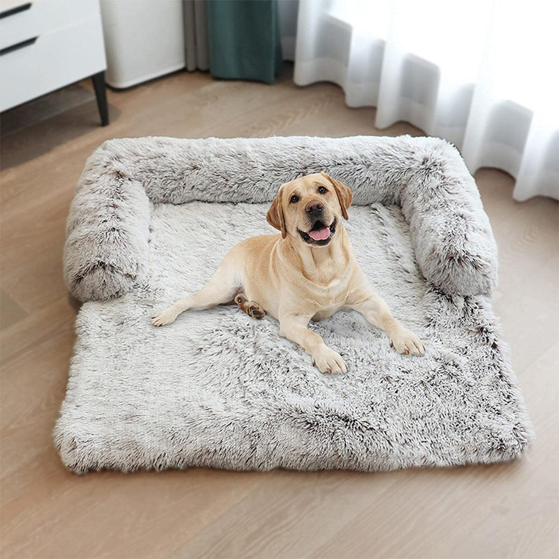 Fancy Pink Luxury Dog Sofa Bed Eco Friendly Washable Waterproof Pet Blanket For Car