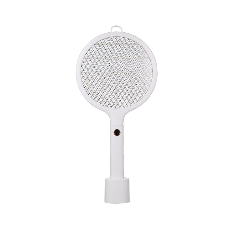 Smart racket electric grid killer usb stand mosquito fly swatter with light