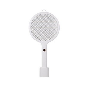 Smart racket electric grid killer usb stand mosquito fly swatter with light