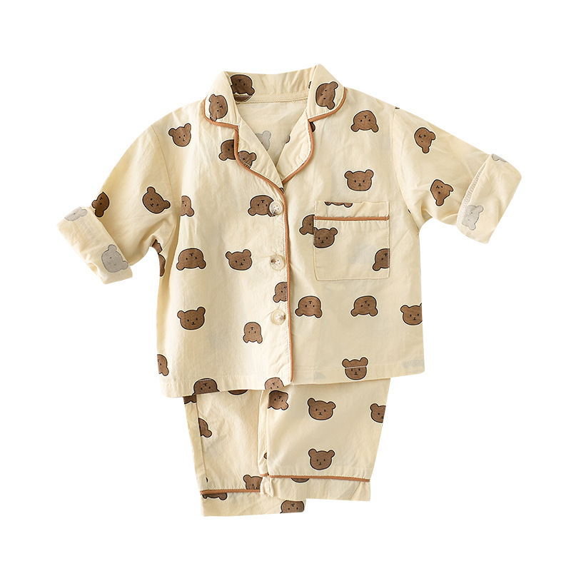 cute new design organic cotton baby pajamas