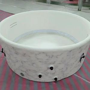 Ice Plunge Zhuhai Hi-Q Hot Tub Spa For 4 People Spa Jacuzzi Bath Tub Hot Tub Spa Cover Lifter  Cold Plunge Barrel