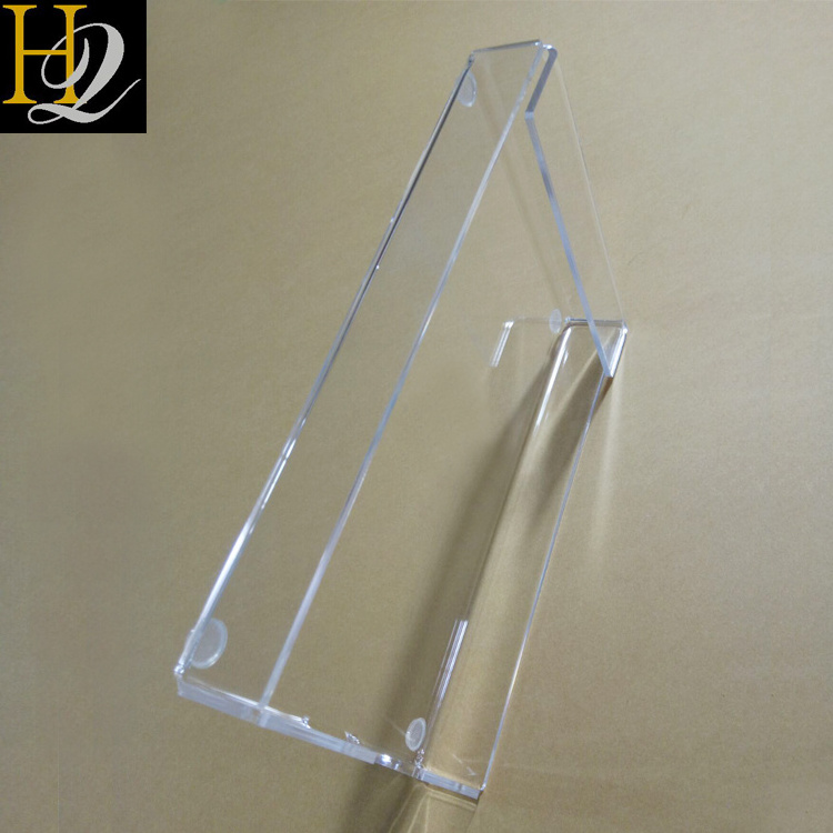 Custom High Quality Clear Acrylic  Holder Memo Holder 5.8x8.5/4x6/5x7 inches memo holder with customized logo