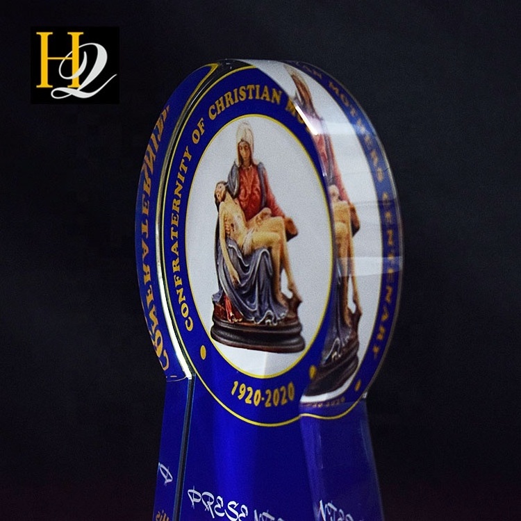 2022 new product customized size acrylic sign acrylic trophy award acrylic plaques blanks