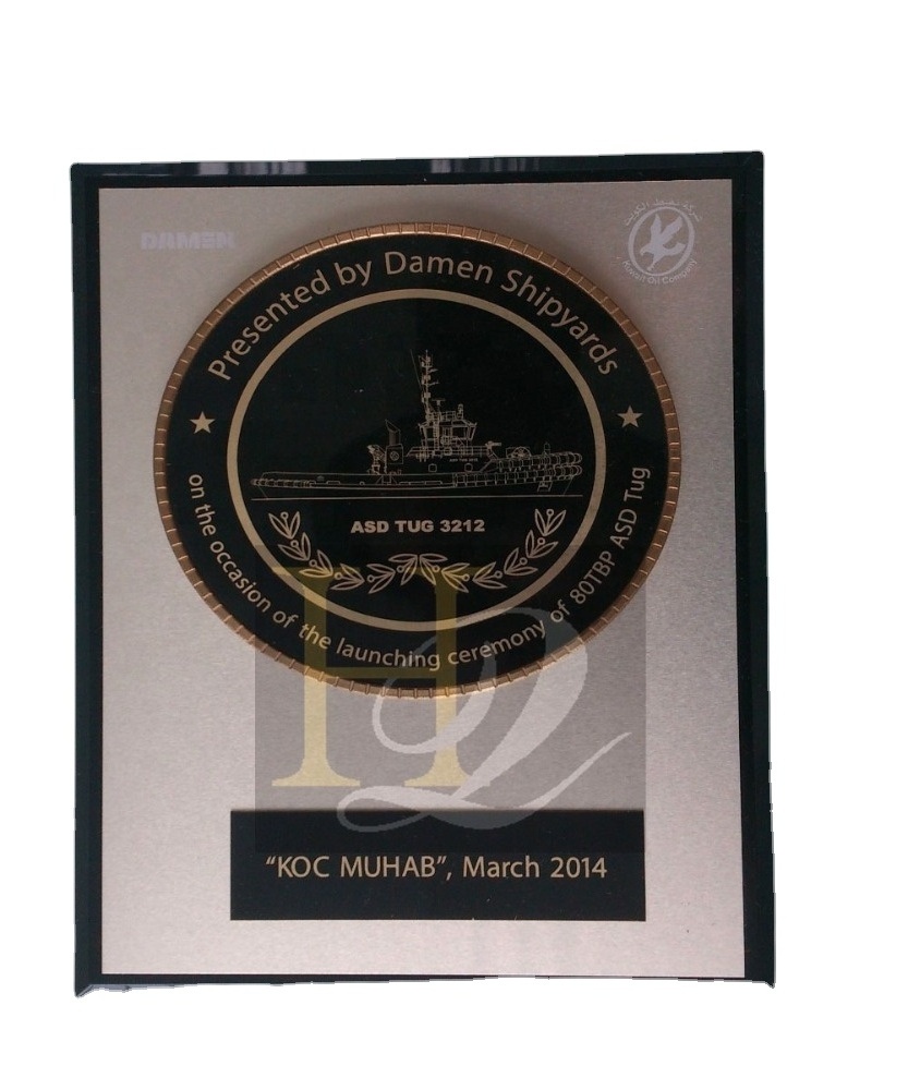 Hot fashion Decorative Custom Trophy Acrylic Awards Medal Plaques transparent logo print Trophy