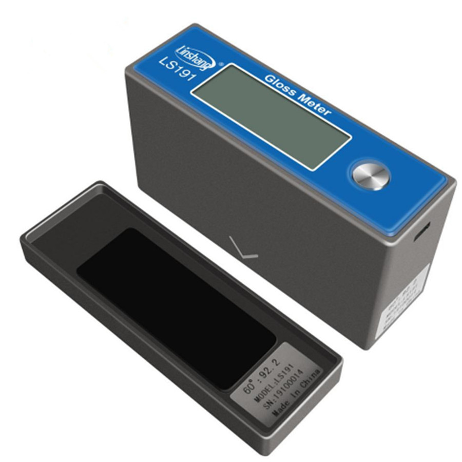 LS191 Gloss meter,with Angle 60 degrees 0-200Gu for ceramic glossiness coating sheen Plastic Glossmeter