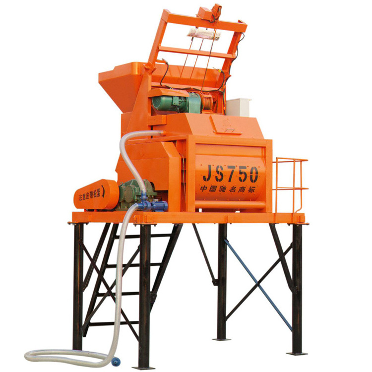 JS750 750L Concrete Mixer Lift Machine Price