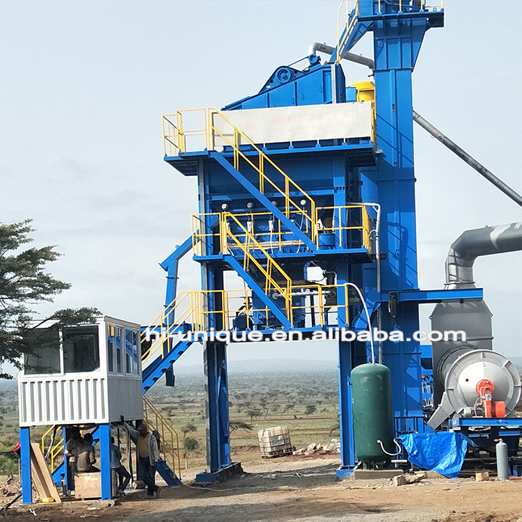 Widely Used 100t/h Hot Mix Asphalt Plant LB1200 Tar Mixing Plant