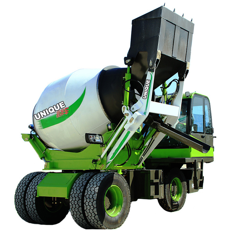 New Design 2.6 CBM diesel cement mixer jamaica self feeding concrete mixer truck