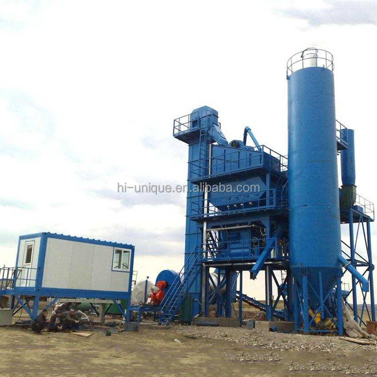 Widely Used 100t/h Hot Mix Asphalt Plant LB1200 Tar Mixing Plant