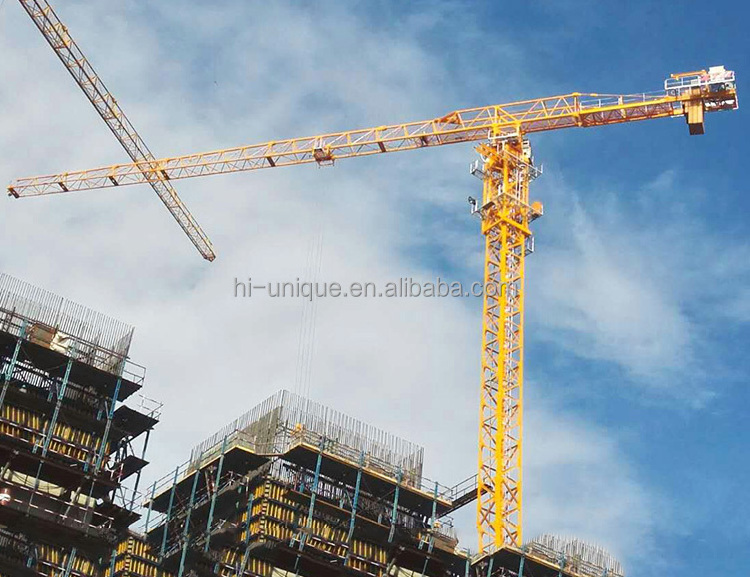 QTZ model 6 tons tower crane for building construction