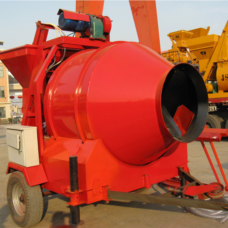 Factory Price Electric Mobile Drum/Self-Reverse Concrete Mixer JZM750 With Capacity 30~35 M3/h for Sale