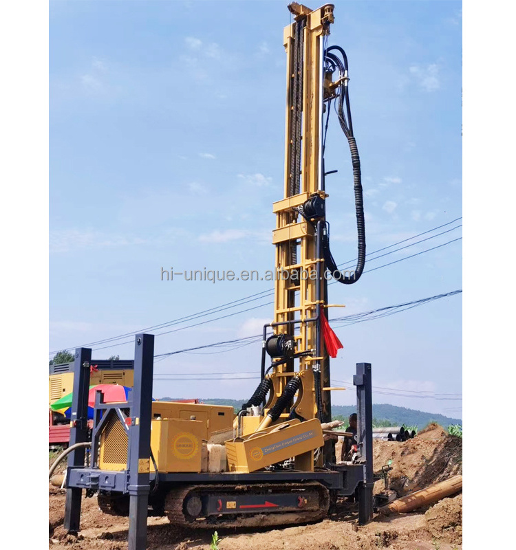 High efficiency Crawler drill rig Small Water Bore Well Drilling Machine in Nepal