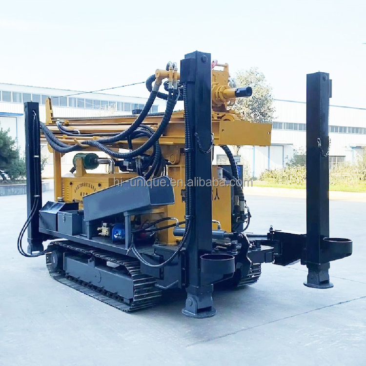 High efficiency Crawler drill rig Small Water Bore Well Drilling Machine in Nepal