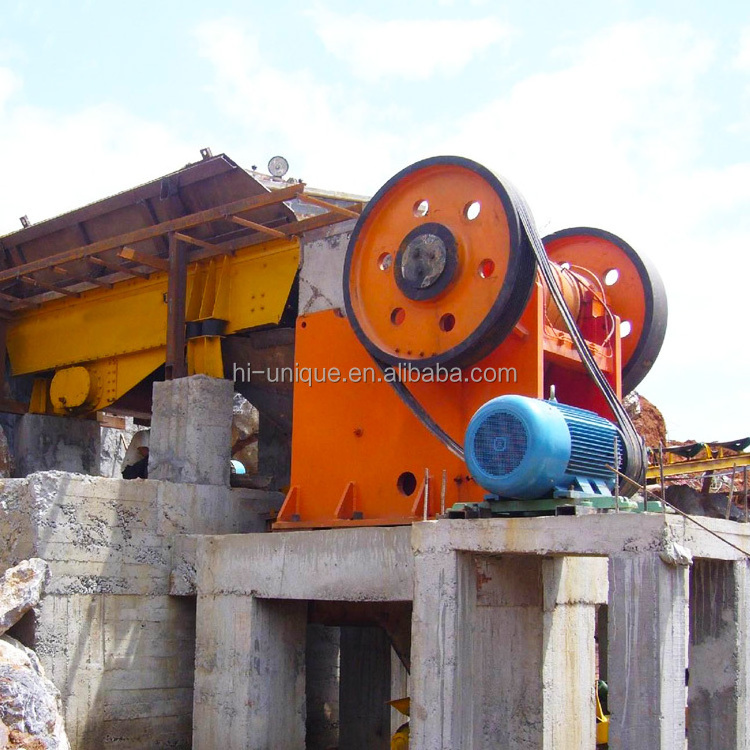 High performance gold mining diesel engine jaw crusher widely used in quarry mine small stone crusher for sale