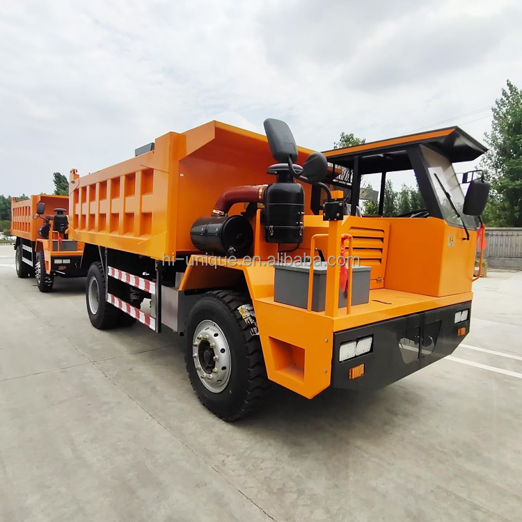 Narrow and small mining transport vehicles,6 ton underground tunnel dump trucks