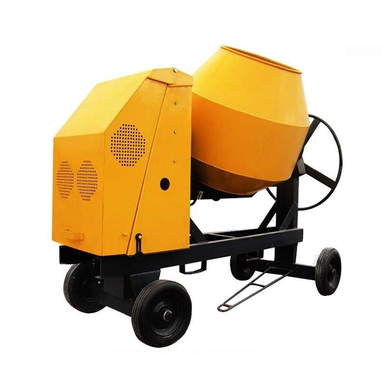 electric motor 8-10m3/h stand self loading concrete mixer for sale