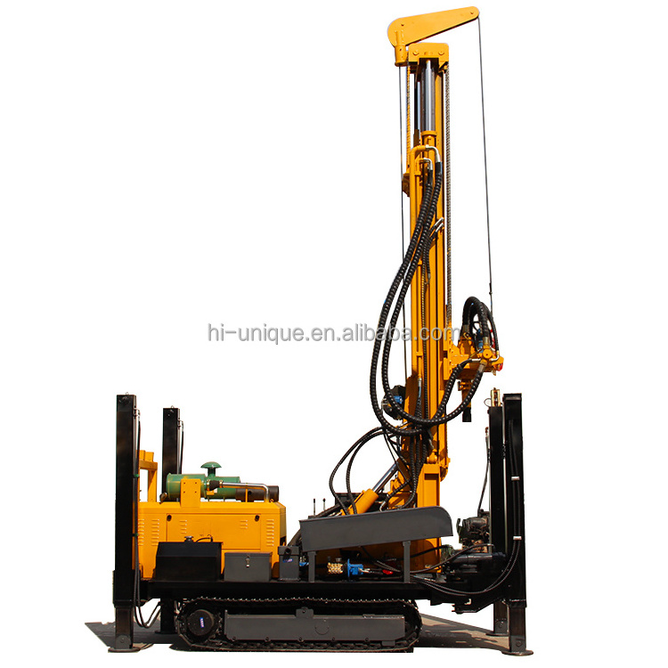 High efficiency Crawler drill rig Small Water Bore Well Drilling Machine in Nepal