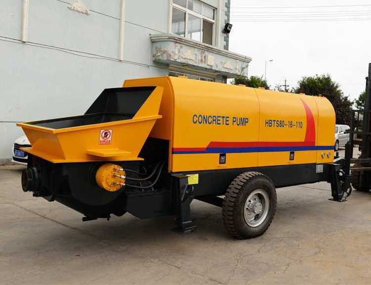 Best selling electric trailer concrete pump manufacturer