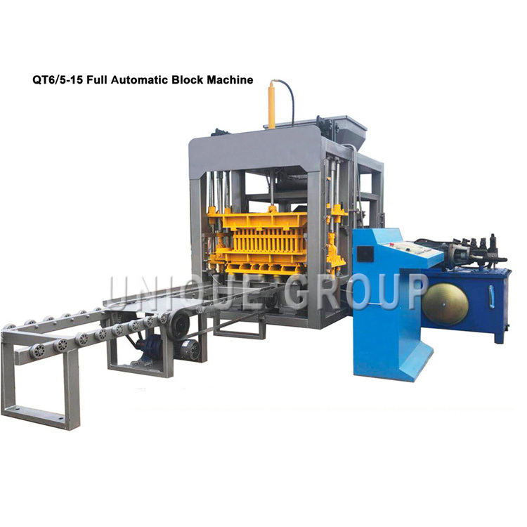 QT8-15 Automatic Brick Making Machine Building Precast Concrete Block Making Machine Price in Jamaica Ethiopia Ghana