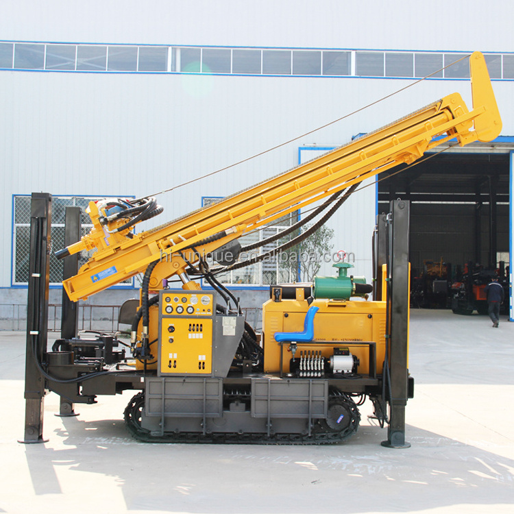 Factory price diesel engine bore hole 280m/300m mud depth water well drilling rig machine