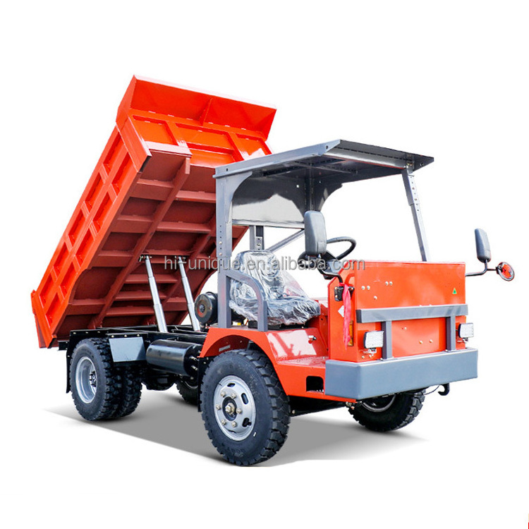 Narrow and small mining transport vehicles,6 ton underground tunnel dump trucks