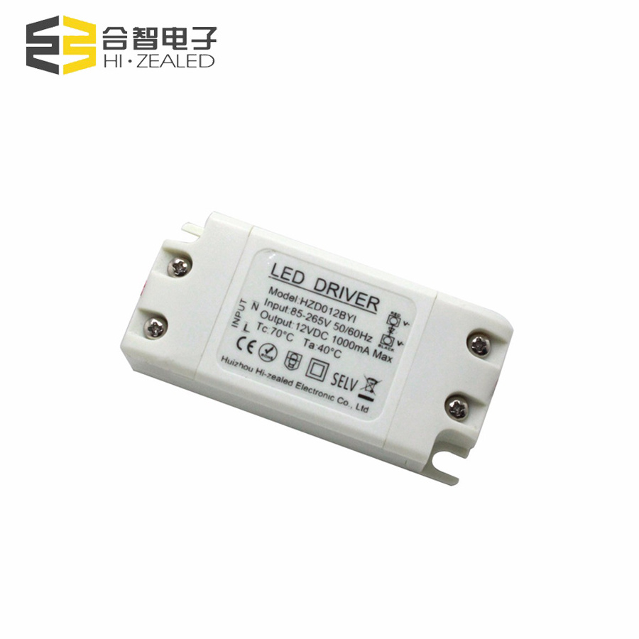 High quality  CE FCC ROHS TUV 12w 9v dc led driver 0.5A/0.8/1A power supply open frame led driver 36v12 volt transformer