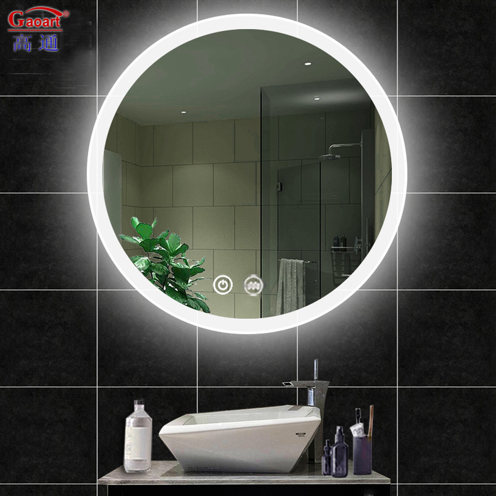 New Design Luxury Wall Modern Bath Large Oversized Ornate Black Bedroom For Decoration Smart Bathroom Mirror